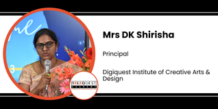 Digiquest Institute of Creative Arts & Design, Principal: Mrs DK Shirisha Interview