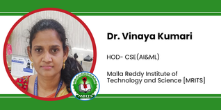 Malla Reddy Institute of Technology and Science, HOD- CSE(AI&ML): Dr. Vinaya Kumari Interview