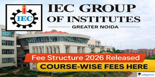 IEC Group of Institutions Fee structure 2026 Released; Check Course-Wise Fee Here