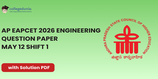 AP EAPCET 2026 May 12 Shift 1 Engineering Question Paper Available- Download Solution PDF