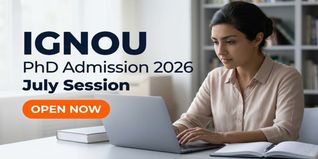 IGNOU PhD Admission Open for July 2026 Session at ignou.ac.in; Check Schedule