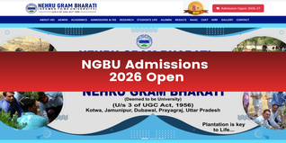 NGBU Prayagraj Admissions 2026-27 Open; Apply by July 31