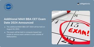 Additional MAH BBA CET Exam Date 2024 Out; Check Schedule & Exam Day Guidelines Here