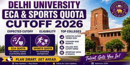 Delhi University ECA and Sports Quota Cutoff