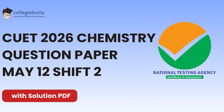 CUET 2026 Chemistry May 12 Shift 2 Question Paper- Download Answer Key and Solution PDF