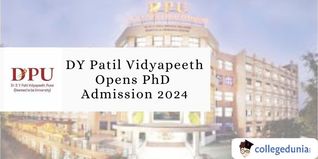 DY Patil Vidyapeeth Opens PhD Admission 2024; Apply by December 14