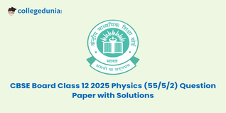CBSE Class 12 2025 Physics 55-5-2 Question Paper Set-2: Download Solutions with Answer Key
