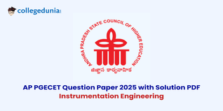 AP PGECET Question Paper 2025 (Available): Download Instrumentation Engineering Question Paper with Solution PDF