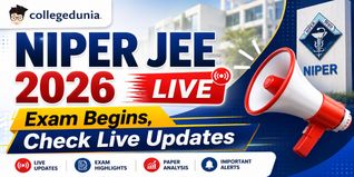 NIPER JEE 2026 Exam Concluded, Check Live Updates