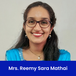 Mar Thoma College for Women, HOD Zoology: Mrs. Reemy Sara Mathai Interview