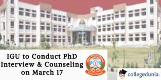 IGU to Conduct PhD Interview & Counseling on March 17; Check Details Here!