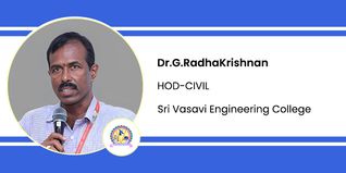 Sri Vasavi Engineering College, HOD-CIVIL: Dr.G.RadhaKrishnan Interview