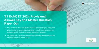 TS EAMCET 2024 Provisional Answer Key and Master Question Paper Out, Get Download Link Here