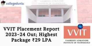 VVIT Placement Report 2023-24 Out; Highest Package ₹29 LPA; Check Details Here