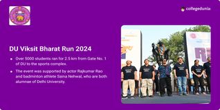 DU Viksit Bharat Run 2024: Over 5000 Students Participate, Celebrities Arrive in Support