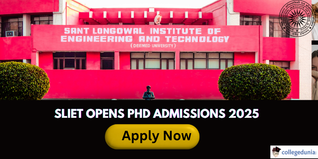 SLIET Opens PhD Admissions 2025; Limited Seats, Big Opportunity! Apply Before Jan 18