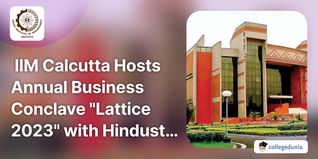 IIM Calcutta Hosts Annual Business Conclave "Lattice 2023" with Hindustan Aeronautics Limited