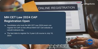 MH CET Law 2024 CAP Registration Open for 3 Year and 5 Year LLB Program; Get Direct Link Here