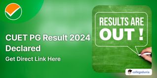 CUET PG Result 2024 Out @pgcuet.samarth.ac.in, Get Direct Link Here