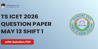 TS ICET 2026 May 13 Shift 1 Question Paper: Download Answer Key with Solutions PDF