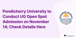 Pondicherry University to Conduct UG Open Spot Admission on November 14; Check Details Here