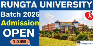 Rungta University Admission Open for Session 2026; Apply Online @rungta.ac.in