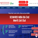 SCMHRD MBA BA Third Merit List 2026 Out; Check Selection Status Now