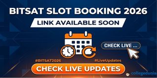 BITSAT slot booking 2026 link OUT-Check live updates