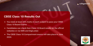 CBSE Class 10 Results Out; Check Direct Link Here