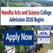 Nandha Arts and Science College Admission 2026 Begins @nandhaarts.org; Apply Now