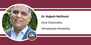 Himalayiya University, Vice Chancellor: Dr. Rajesh Naithani Interview
