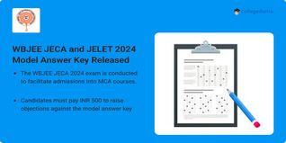 WBJEE JECA and JELET 2024 Model Answer Key Released @wbjeeb.nic.in; Raise Objections by July 14
