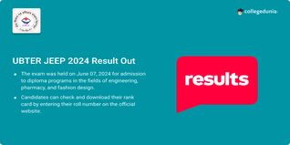 UBTER JEEP 2024 Result Declared @ubterjeep.co.in; Get Download Link Here