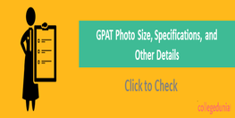 GPAT photo size