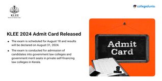 KLEE 2024 Admit Card Released @cee.kerala.gov.in, Exam on August 18