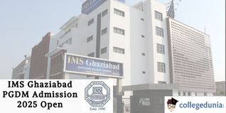 IMS Ghaziabad PGDM Admission 2025 Open; Attend GDPI on March 21