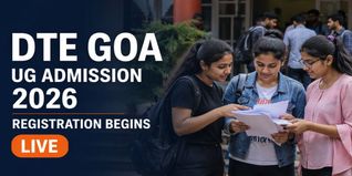 DTE Goa UG Admission 2026 Begins; Submit Application by May 22