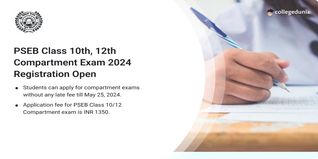 PSEB Class 10th, 12th Compartment Exam 2024 Registration Open till May 25; Get Direct Link Here