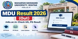 MDU Result 2026 Released