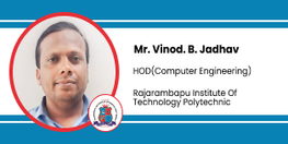 Interview Mr Vinod B Jadhav HOD Computer Engineering at Rajarambapu Institute of Technology Polytechnic Pune