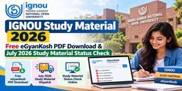 IGNOU Study Material 2026
