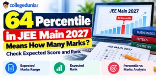 64 Percentile in JEE Main 2027 Means How Many Marks? Check Expected Score and Rank