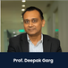 SR University, Vice Chancellor: Prof. Deepak Garg Interview