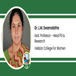 Vellalar College For Women, Asst. Professor - Head PG & Research: Dr. L.M. Swarnalatha Interview