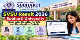 Swami Vivekananda Subharti University Result 2026