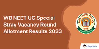 WB NEET UG Special Stray Vacancy Round Allotment Results 2023 Released @wbmcc.nic.in