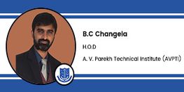 Interview BC Changela HOD at AV Parekh Technical Institute Rajkot