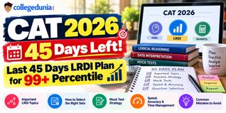 CAT 2026: 45 Days Left! Last 45 Days LRDI Plan for 99+ Percentile