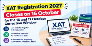 XAT Registration 2027 To Close on 16 October for 16 and 17 October Correction Window