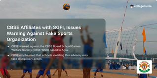 CBSE Gets Affiliated With School Games Federation of India, Issues Warning Against Fake Sports Organization